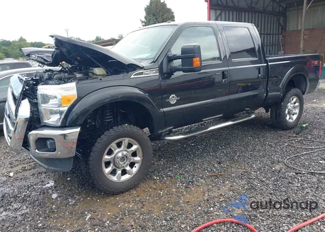 2015 Ford F-250 Lariat from USA, damaged, VIN 1FT7W2BT8FEC75661